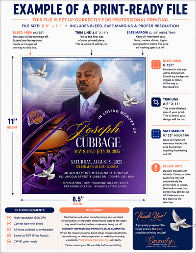 Obituary Printing