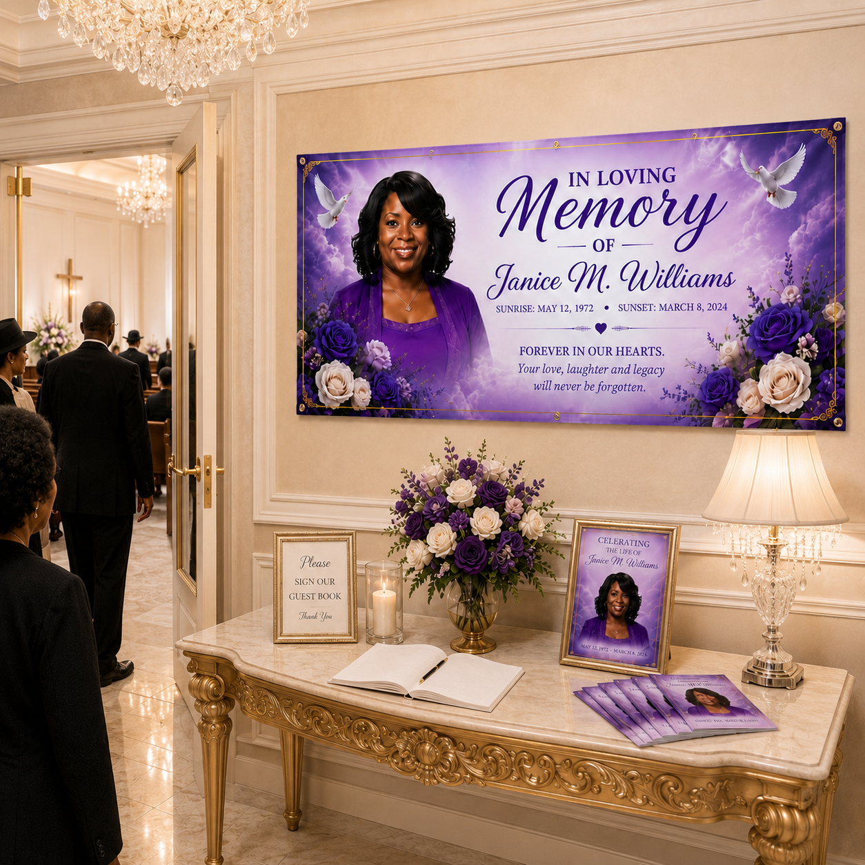 Memorial Display Banners