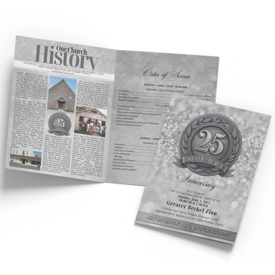 Souvenir & Anniversary Program Booklets (Design Only!)