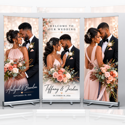 Luxury Wedding Banner Trio